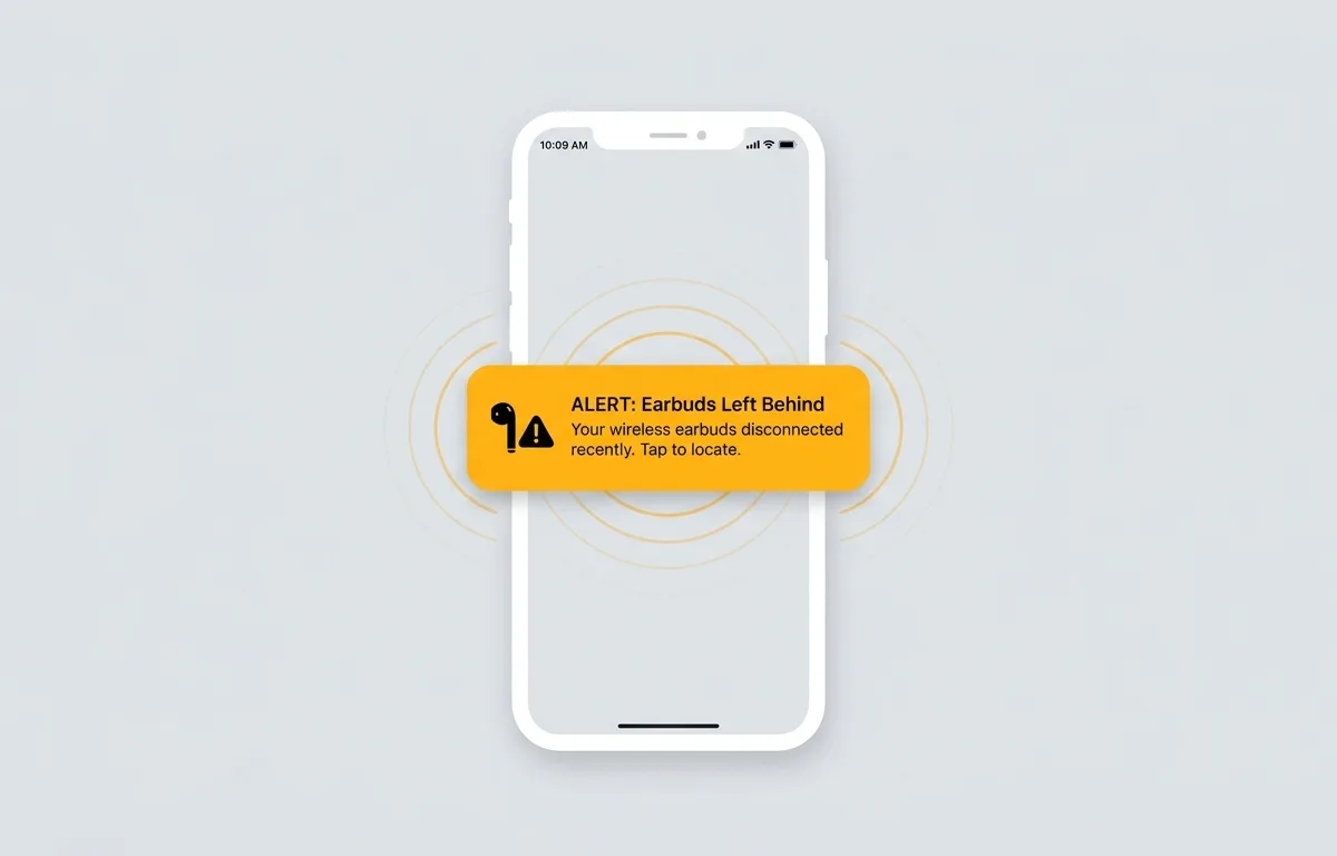 การแจ้งเตือนเมื่อหลุดการเชื่อมต่อของแอป Pod บนหน้าจอ iPhone